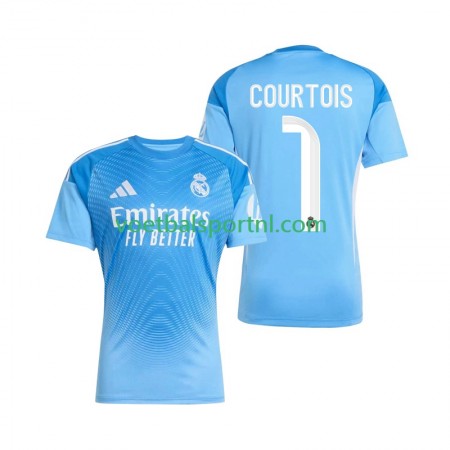 Real Madrid Thibaut Courtois 1 Doelman Thuis Shirt 2025-26